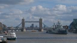 View of London from London Bridge